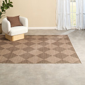 Network Rugs Nieko Solar Jute-Look Machine Washable Rug