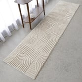 Network Rugs Natural Elowen Contemporary Runner