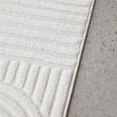 Network Rugs White Elowen Contemporary Runner