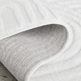 Network Rugs White Elowen Contemporary Runner