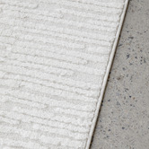 Network Rugs White Alyna Contemporary Runner