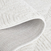 Network Rugs White Gatten Contemporary Runner