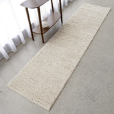 Network Rugs Natural Ezra Organic Textured Runner