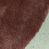 Network Rugs Burgundy Cleo Ultra Plush Machine Washable Round Rug