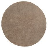 Network Rugs Oyster Cleo Ultra Plush Machine Washable Round Rug