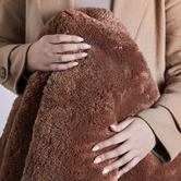 Network Rugs Copper Cleo Ultra Plush Machine Washable Round Rug