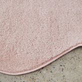 Network Rugs Blush Elsie Wavy Edge Machine Washable Rug