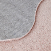 Network Rugs Blush Elsie Wavy Edge Machine Washable Rug