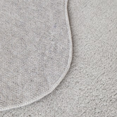 Network Rugs Silver Elsie Wavy Edge Machine Washable Rug