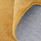 Network Rugs Mustard Elsie Wavy Edge Machine Washable Rug