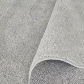 Network Rugs Silver Elsie Wavy Edge Machine Washable Runner