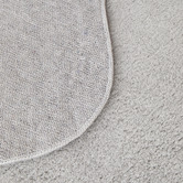Network Rugs Silver Elsie Wavy Edge Machine Washable Runner