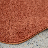 Network Rugs Terracotta Elsie Wavy Edge Machine Washable Rug