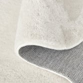 Network Rugs Ivory Elsie Wavy Edge Machine Washable Runner