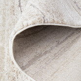 Network Rugs Natural Ilyas Abstract Textured Runner