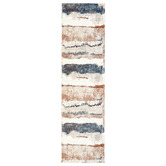 Network Rugs Tan Ilyas Abstract Textured Runner