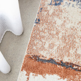 Network Rugs Tan Ilyas Abstract Textured Runner