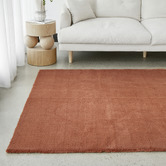 Network Rugs Copper Cleo Ultra Plush Machine Washable Rug