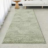 Network Rugs Green Amara Runner