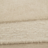 Network Rugs Beige Harbor Hand-Tufted New Zealand Wool Shaped Rug