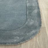 Network Rugs Blue Rivia Hand-Tufted Wool &amp; Viscose Runner