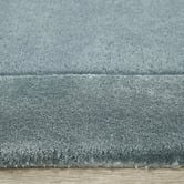 Network Rugs Blue Rivia Hand-Tufted Wool &amp; Viscose Runner