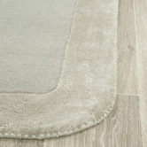 Network Rugs Silver Rivia Hand-Tufted Wool &amp; Viscose Runner