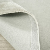 Network Rugs Silver Rivia Hand-Tufted Wool &amp; Viscose Runner