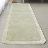 Network Rugs Sage Rivia Hand-Tufted Wool &amp; Viscose Runner