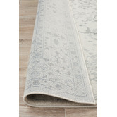 Network Rugs Silver &amp; Cream Vita Vintage-Style Rug