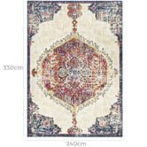 Network Rugs Safina Vintage-Style Oriental Rug