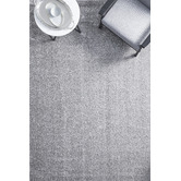 Network Rugs Silver Selma Plush Shag Rug