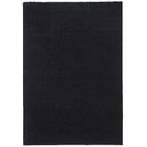 Network Rugs Black Selma Plush Shag Rug