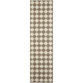 Network Rugs Taupe Rishi Newport Indoor/Outdoor Runner