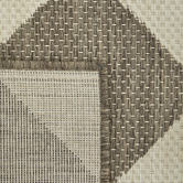 Network Rugs Taupe Rishi Newport Indoor/Outdoor Runner