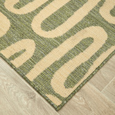 Network Rugs Green Oran Newport Indoor/Outdoor Runner