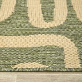 Network Rugs Green Oran Newport Indoor/Outdoor Runner