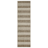 Network Rugs Taupe Navin Newport Indoor/Outdoor Runner