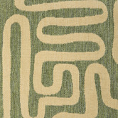 Network Rugs Green Oran Newport Indoor/Outdoor Runner