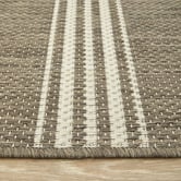 Network Rugs Taupe Navin Newport Indoor/Outdoor Runner