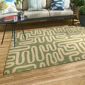 Network Rugs Green Oran Newport Indoor/Outdoor Rug