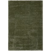 Network Rugs Green Selma Plush Shag Rug
