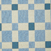 Network Rugs Blue Clement Indoor/Outdoor Runner