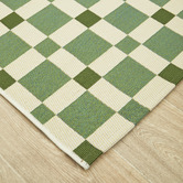 Network Rugs Green Clement Indoor/Outdoor Runner