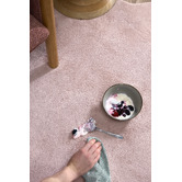 Network Rugs Blush Elsie Wavy Edge Machine Washable Runner