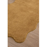 Network Rugs Mustard Elsie Wavy Edge Machine Washable Runner
