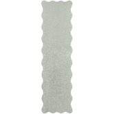 Network Rugs Peppermint Elsie Wavy&nbsp;Edge&nbsp;Machine Washable Runner