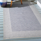 Network Rugs Patio Nero Flat Weave Indoor/Outdoor Rug