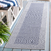 Network Rugs Patio Nero Flat Weave Indoor/Outdoor Runner