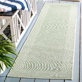 Network Rugs Patio Nero Flat Weave Indoor/Outdoor Runner